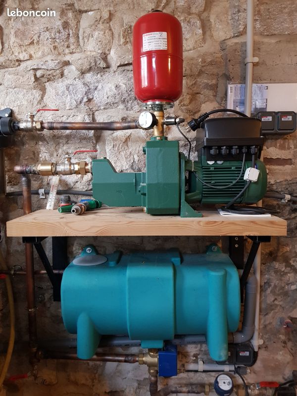 Pompe variajet 151 + centrale basculus eau de pluie (image 1)