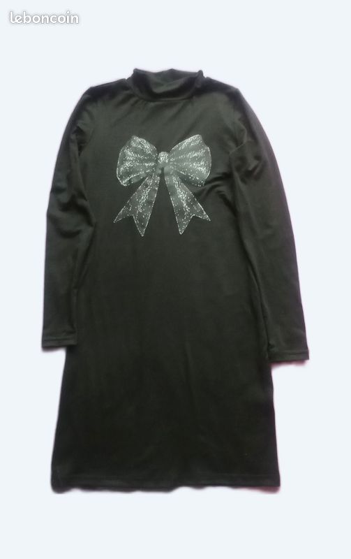 Robe noire à manches longues 38 (image 1)
