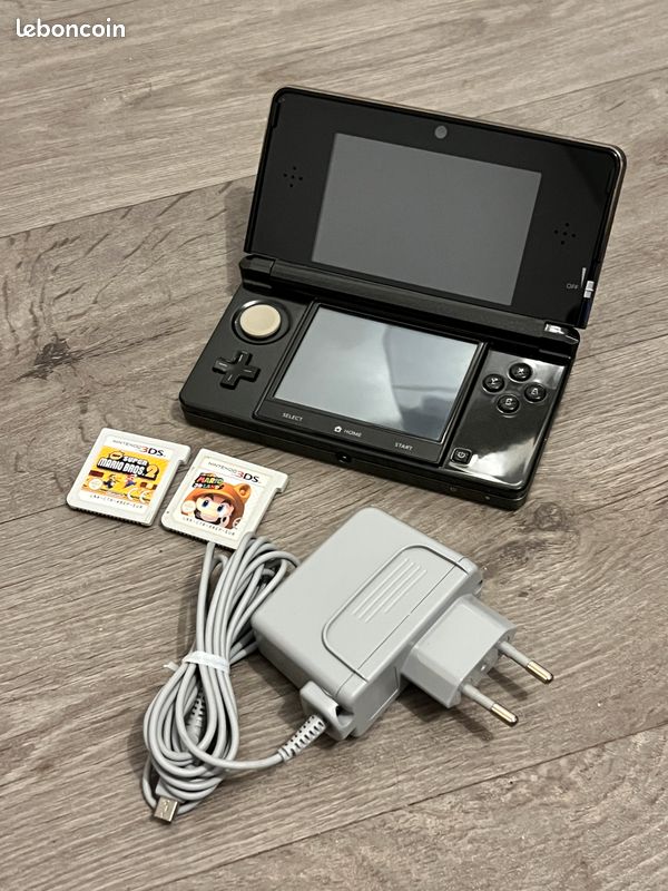 Nintendo 3DS Noire + un jeux au choix (image 1)