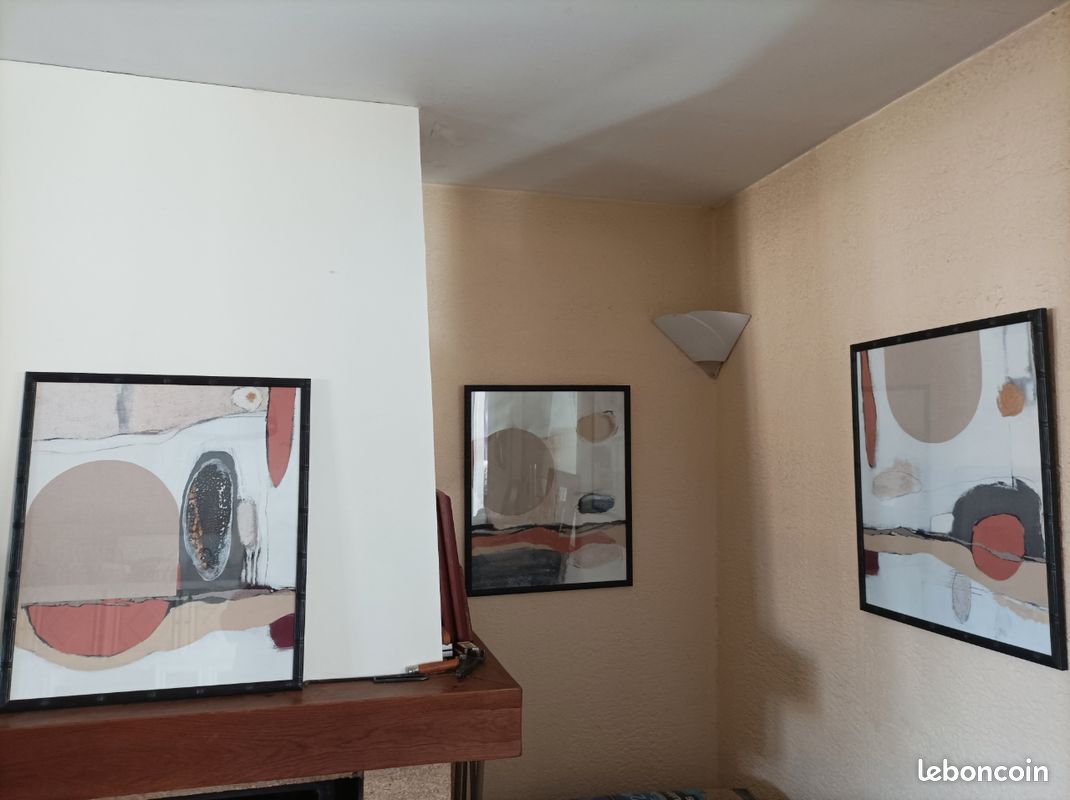 Trois tableaux triptyque (image 3)