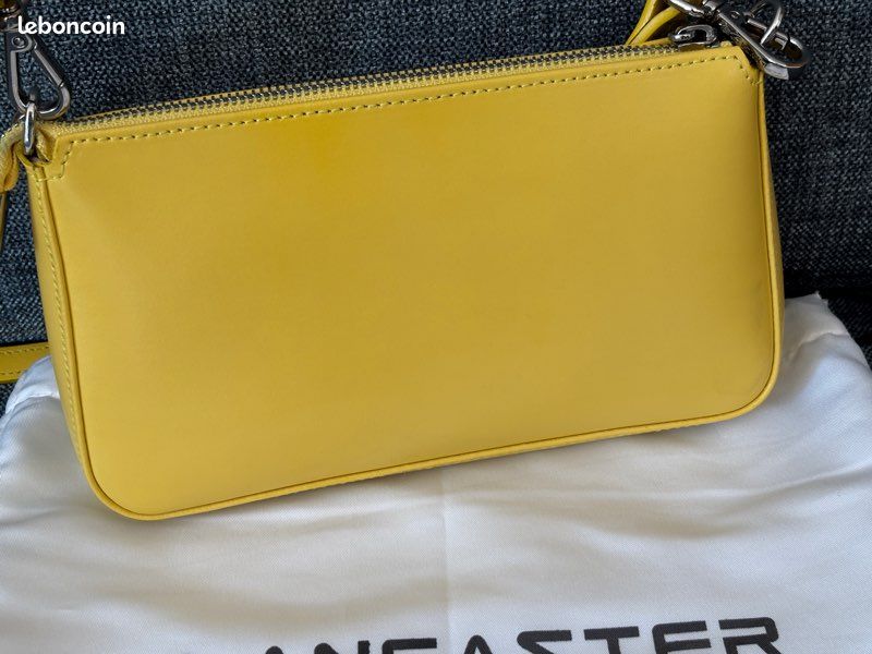 Sac a main jaune citron Lancaster (image 3)