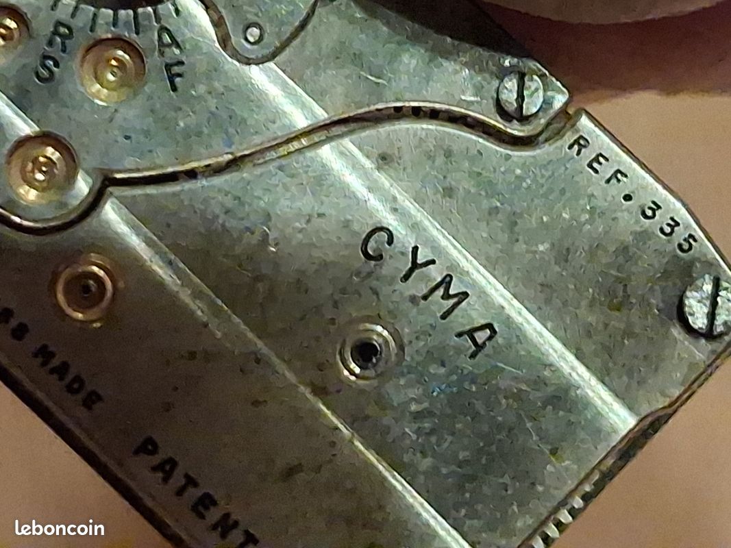 Ressort De Barillet Pour Montre CYMA 335 - Pièce Détachée Neuve (sans Emballage) - Fabriqué En France