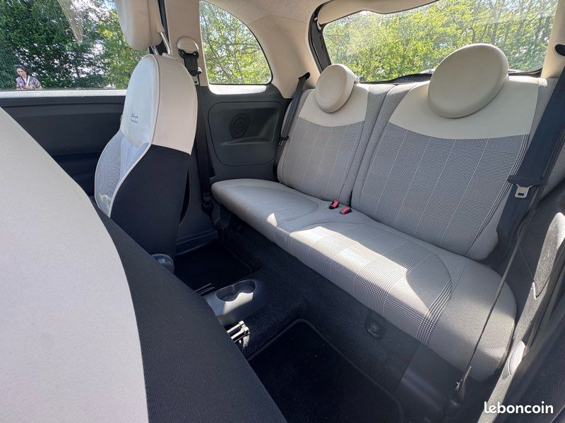 FIAT 500 1.2 (phase 2) 1.2 MPi 69 ch « Lounge » (image 12)