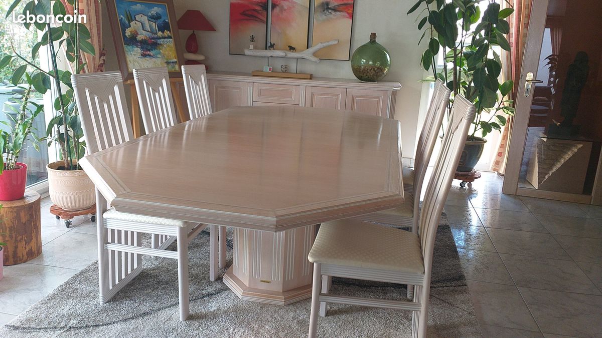 Table bois massif Crozatier (image 1)