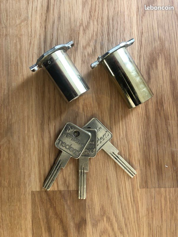 Barillet serrure Medeco compatible Fichet 787 (image 2)