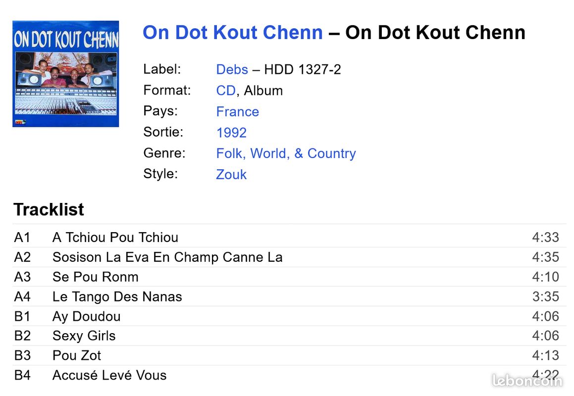 On Dot Kout Chenn .CD (image 2)