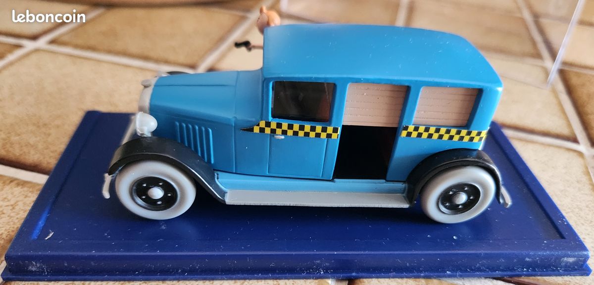 Voiture. Le taxi de Tintin en Amérique. Atlas. Hergé. Moulinsart (image 6)