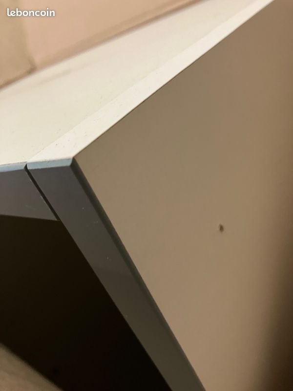 Meuble de Cuisine Haut MOBALPA – Blanc vernis mat - NEUF (image 5)