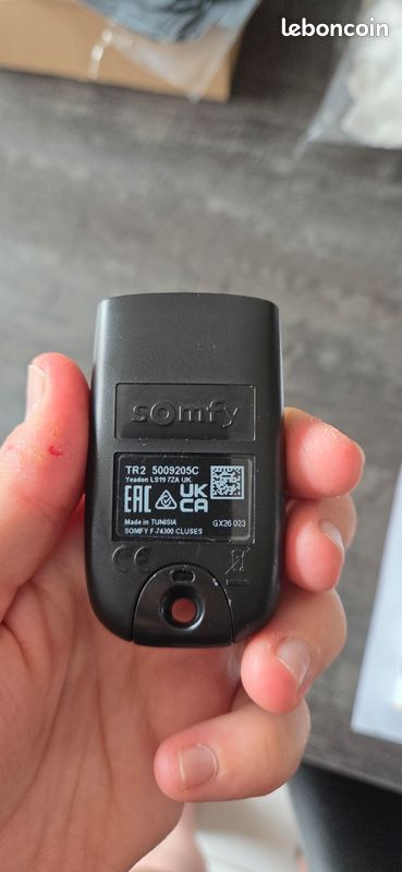 Telecommande somfy keytis 2 rts (image 3)