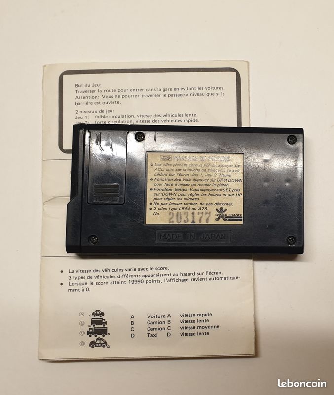 Bandai LCD Game & Watch 16195 Cross Highway - Passage De PIETONS for sale online | UK