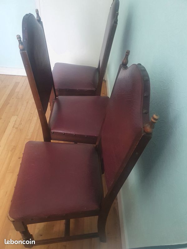 Lot de 6 chaises rustiques (image 6)