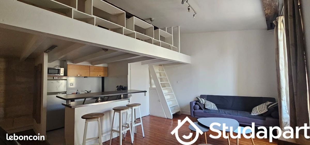 Appartement 2 pièces 51 m² · à Bordeaux · 51 m² · 1 100 €/mois