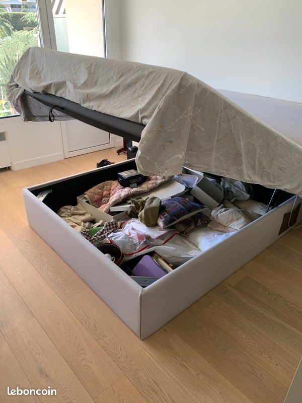 Lit coffre avec matelas (image 2)