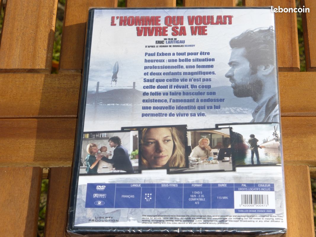 Dvd L'Homme Qui Voulait Vivre Sa Vie (Neuf) (image 2)