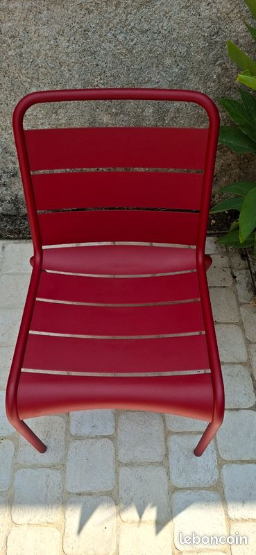 Lot de deux chaises lounge Fermob collection Luxembourg (image 2)