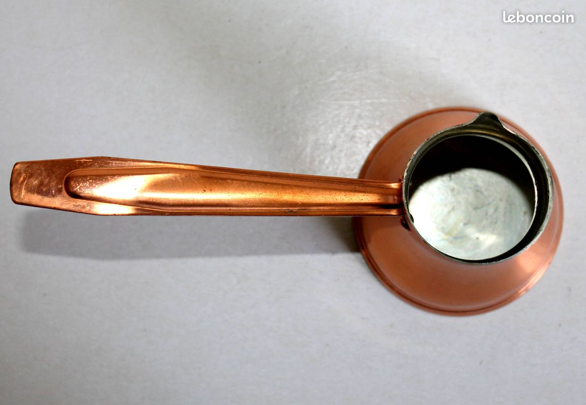 Cezve Copper Ibrik Briki Cafetière Turque Et Arabe En Cuivre Pour 3 à 4