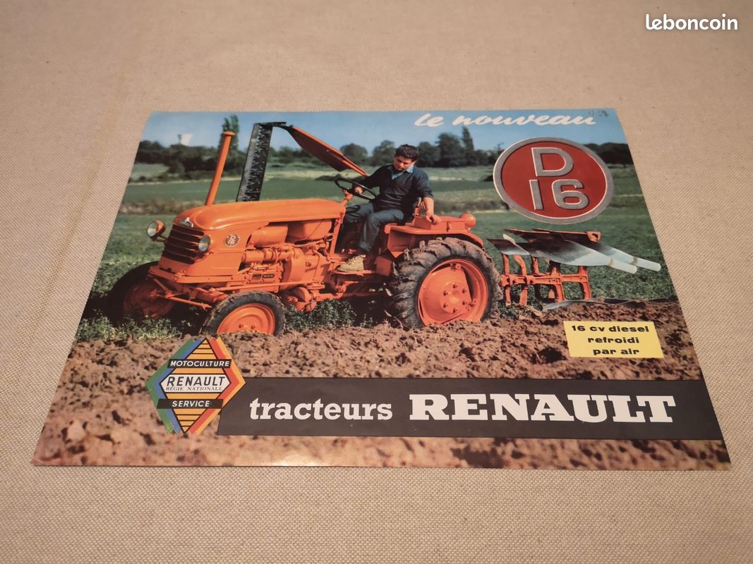 361 : RENAULT :Tracteur D30: Catalogue Usuel De Pieces De Rechange : 162 Pages EUR 25,00 - FR