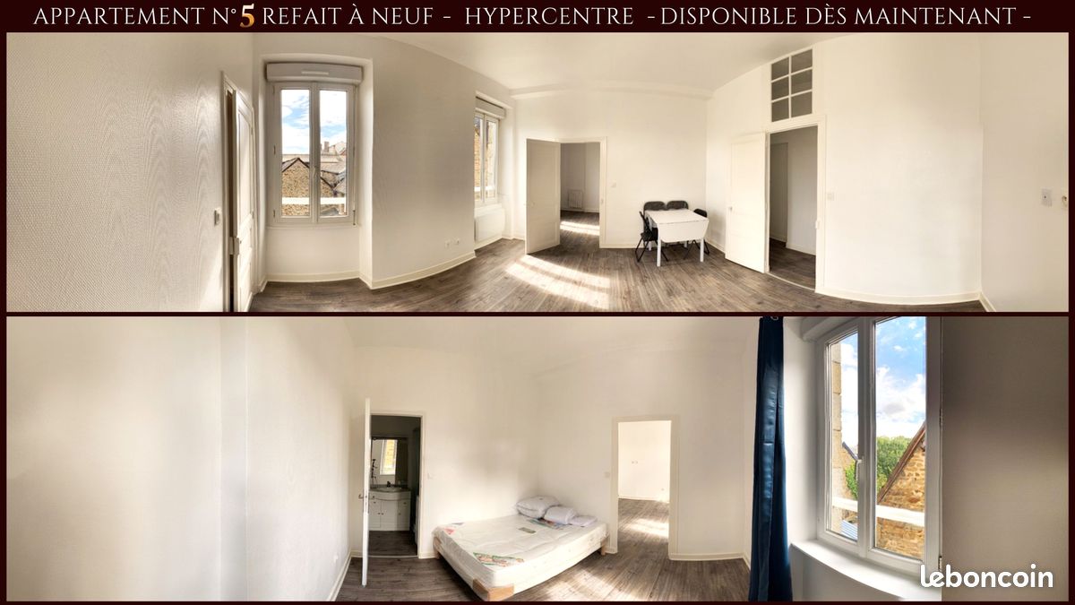 Appartement 2 pièces 39 m² · à Mayenne · 39 m² · 490 €