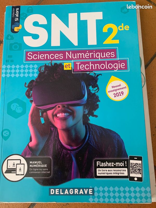 SNT sciences numériques et technologie 2de (image 1)