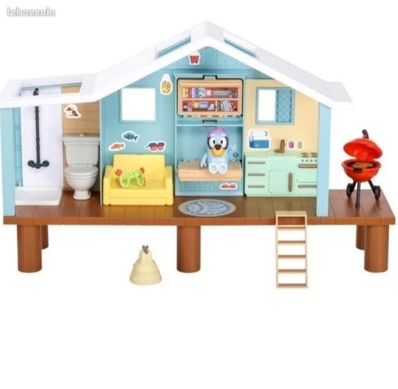 Cabane de plage Bluey + voiture (image 1)