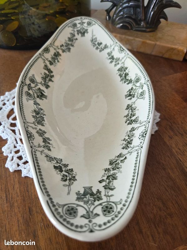 Ravier vintage Badonviller – Faïence française (image 8)