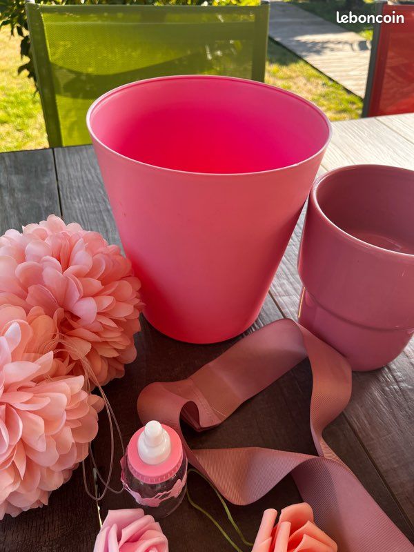 Objet pour décoration sur le thème de la couleur rose (image 6)