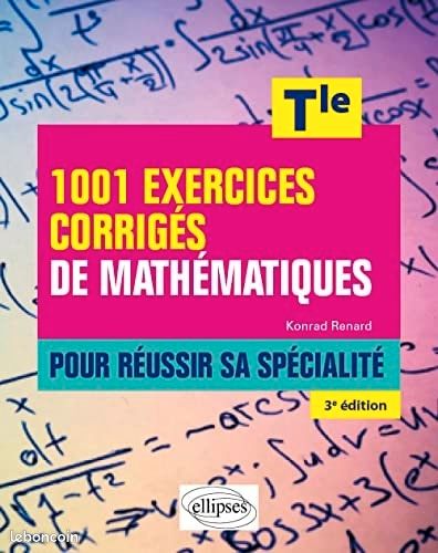 1001 exercices corrigés de mathematiques pour specialite - terminale (image 1)
