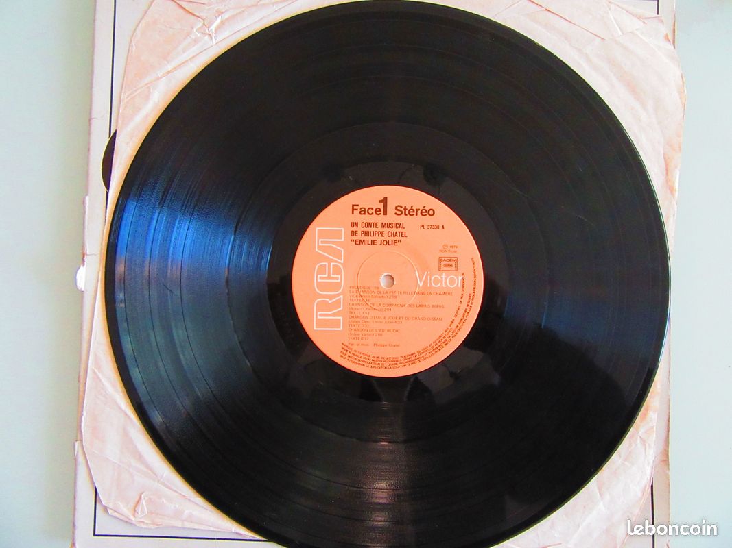 Disque vinyle emilie jolie (image 2)