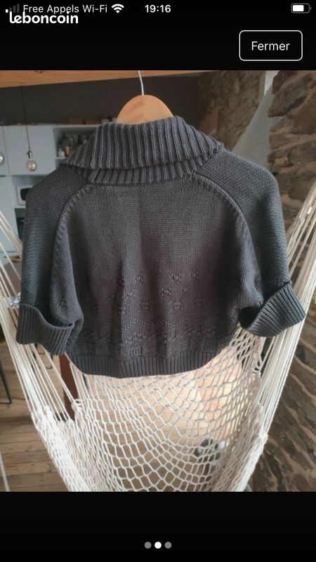 Pull court comptoir des cotonniers (image 3)