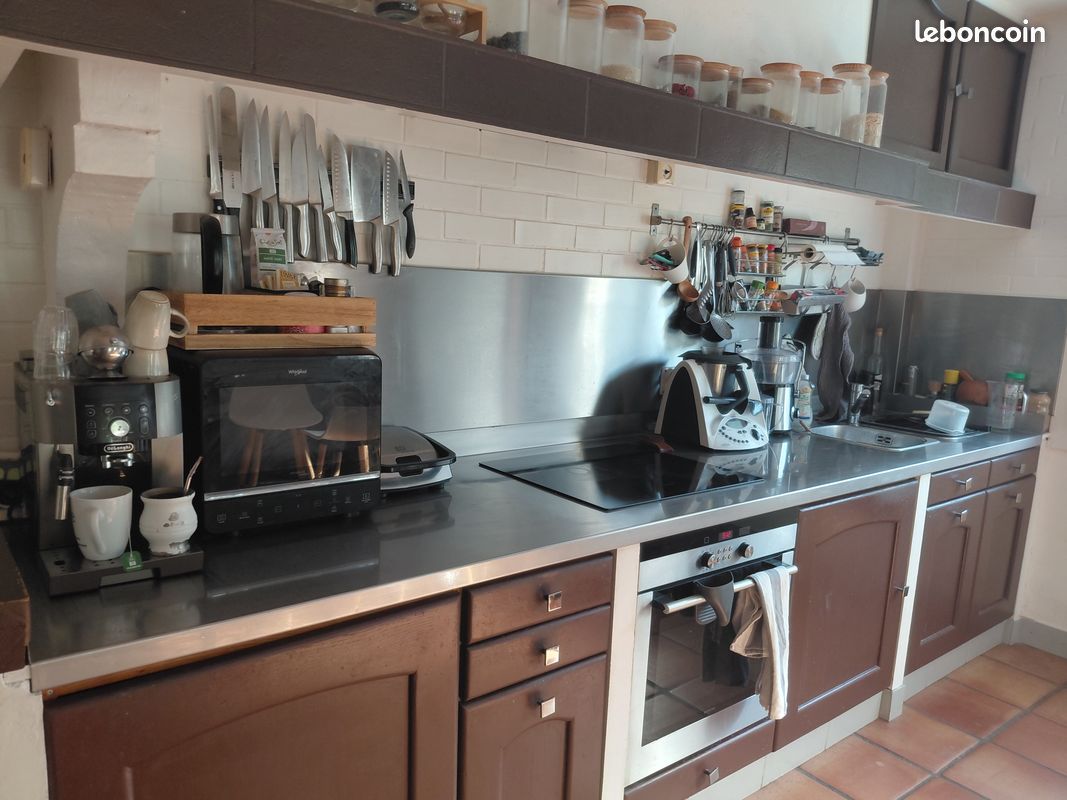 Vend plan de travail et credence en inox (image 2)