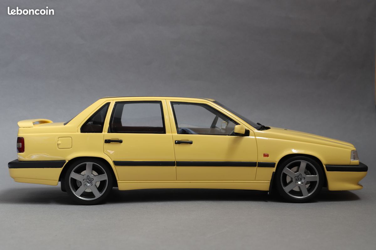 Volvo 850 T-5R Cream Yellow 1996 1/18 Otto Ottomobile (image 6)