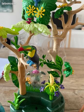 PLAYMOBIL 71007 Centre de soins pour animaux, Wiltopia, Matériaux recyclés ou biosourcés, Dès 4 ans