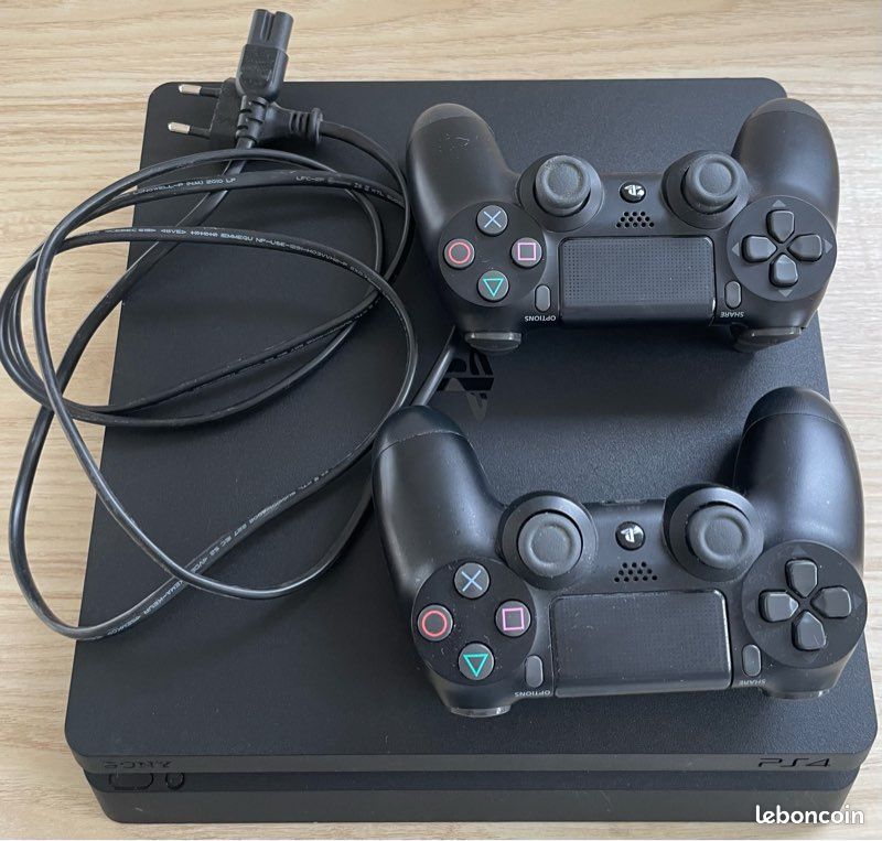 PlayStation 4 Slim 500 Go, Console PS4 Slim + 1 Manette neuf - Consoles