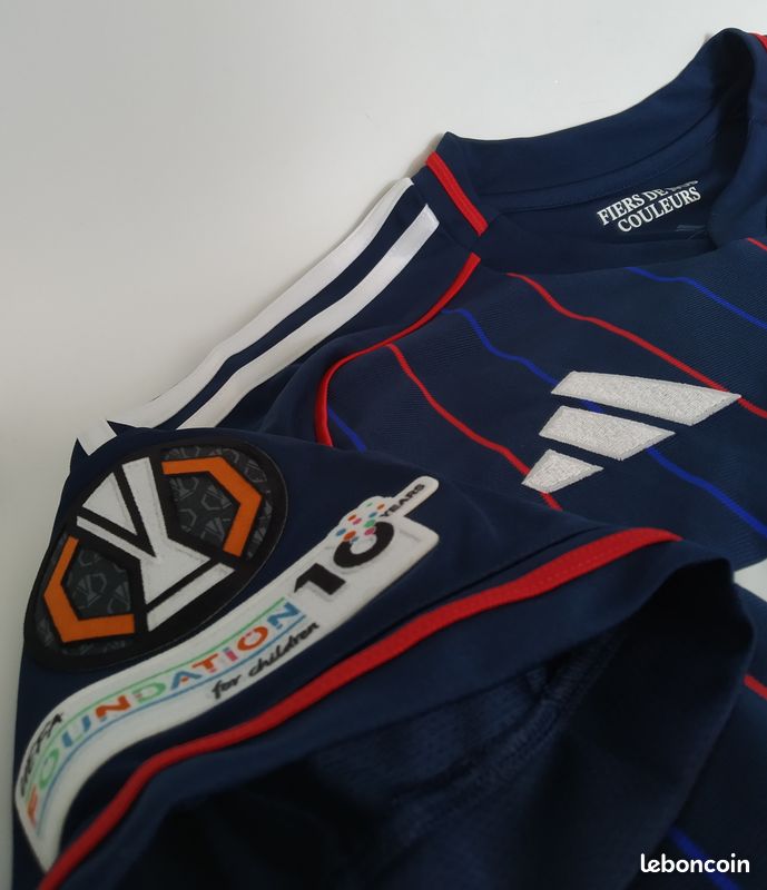 Maillot Porté Match Worn Shirt Unwashed maglia indossata Bourillon