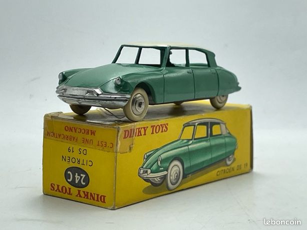 Dinky Toys boîte repro 24 CP citroen ds 19 avec glaces