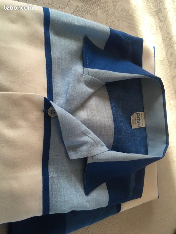 Chemise manches courtes homme 40 (image 3)
