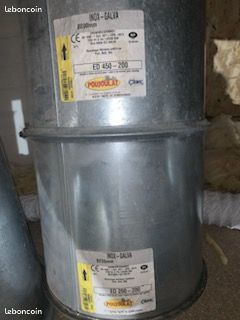 Cheminée+tubage Inox paroi isolé POUJOULAT (image 3)