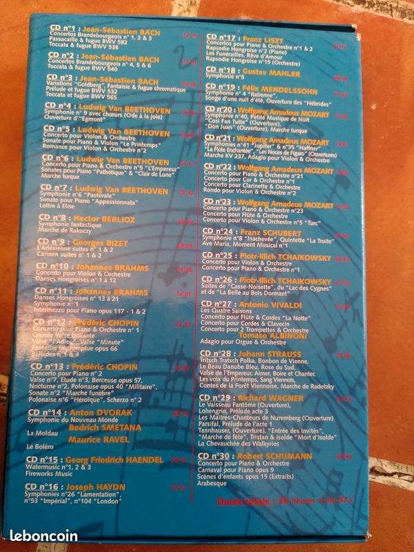 Coffret cd musique classique (image 2)