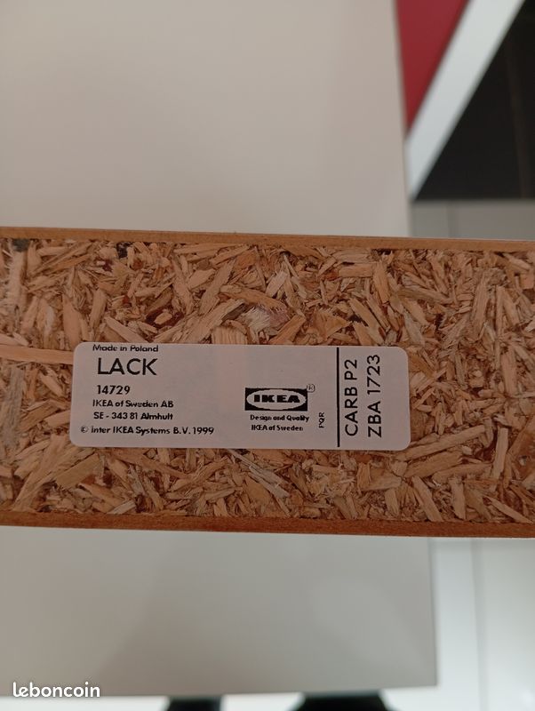 Étagère murale 110x26 serie Lack Ikea (image 4)