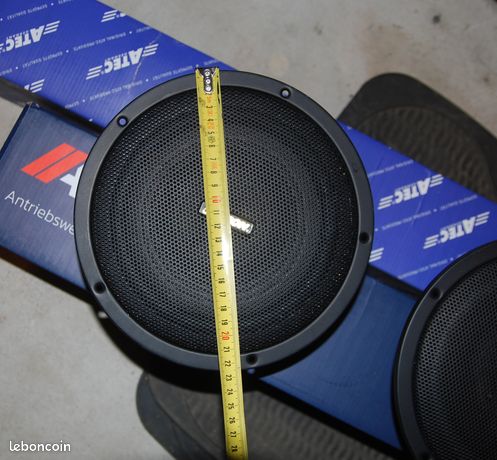 Paire De Woofers Wigo 24 Cm - Modèle PMT 245/37/105 - Hauts-Parleurs Hifi