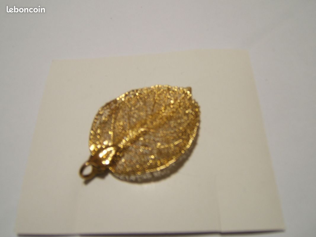 Bijoux de feuilles naturelles (image 1)