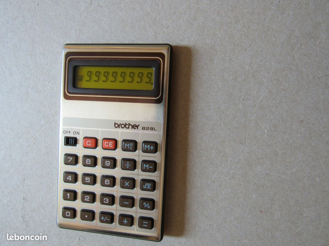 Calculatrice Vintage Adler 80 S – Electronique – Allemagne – Vertriebs