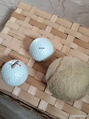 Lot De 70 Balles De Tennis D'occasion - Pour Entraînement Et Récupération