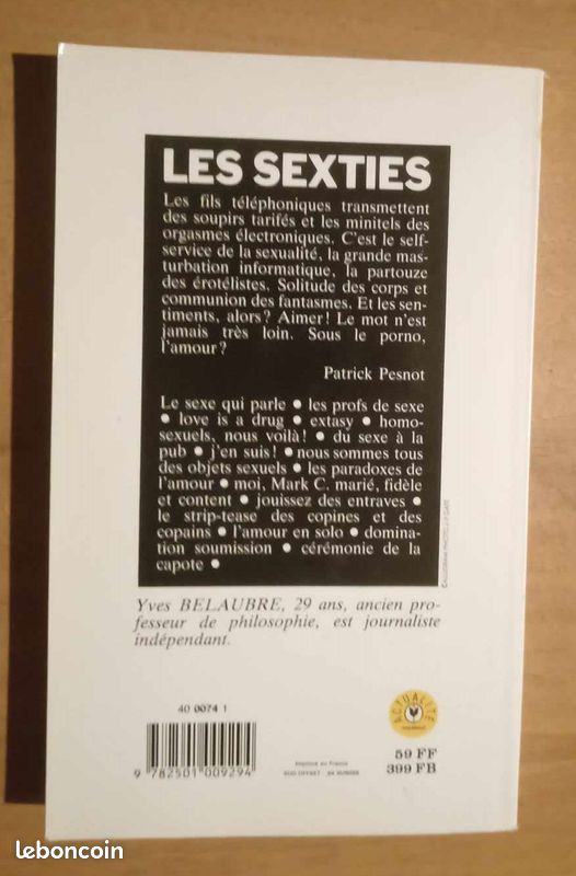 Les sexties Voyage au pays de la nouvelle sexualité Yves Balaubre (image 2)