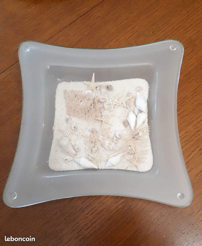 Dessous de plat décoratif en verre (image 1)