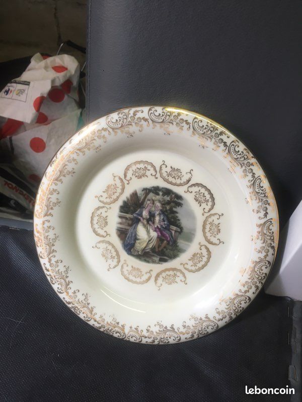 Assiette de Limoges authentique (image 1)