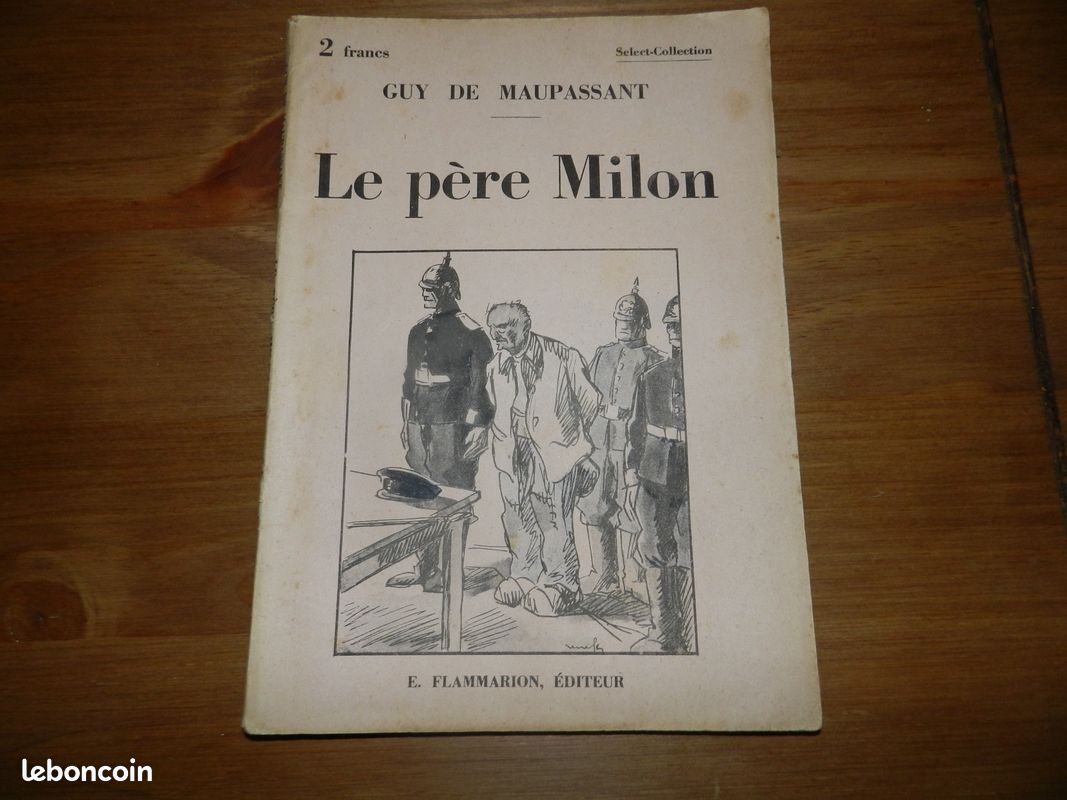Ancien livre le pere milon (image 1)