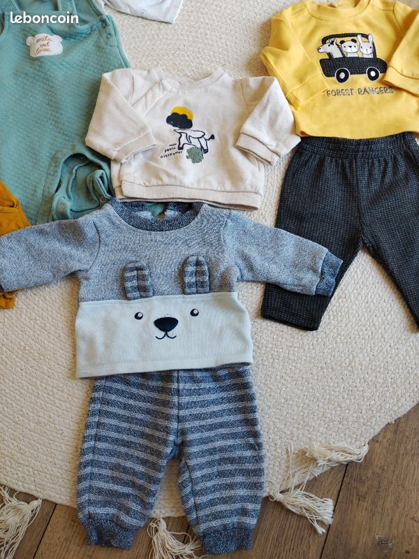 Lot vêtement bébé garçon 3 mois (image 3)