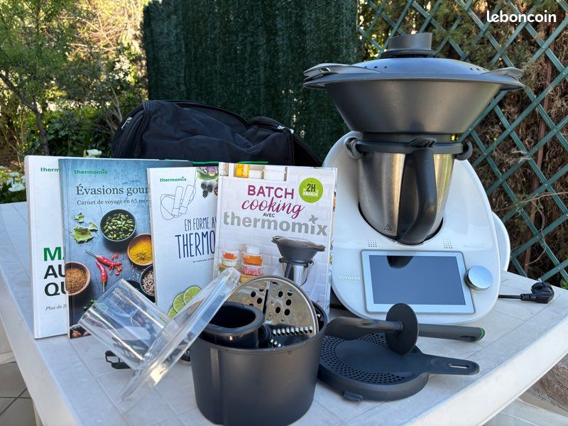 Thermomix TM6 Vorwerk - Robot Cuiseur Multifonction - Occasion - Avec Accessoires