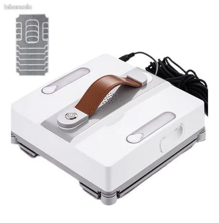 Robot Laveur De Vitre, 6000Pa Robot Nettoyeur De Vitres, 4